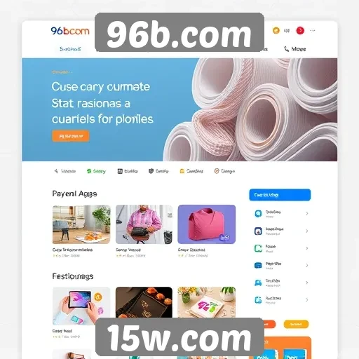 Explorando a interface e usabilidade do site 96b.com